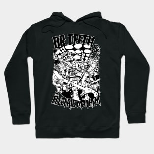 Black Sketch Electric Mayhem Concert Hoodie